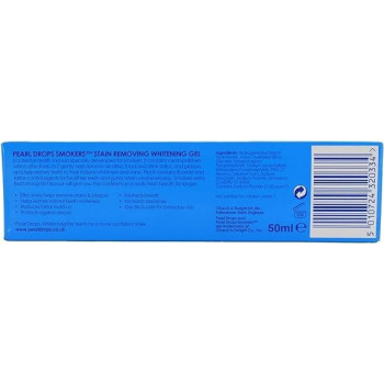 Pearl Drops Smokers Stain Removing Whitening Gel, 50 Ml, Toothpaste