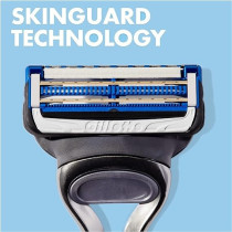 Gillette Skinguard Sensitive Blade Refills, 8 Count