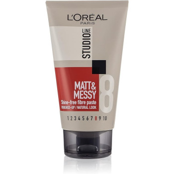 L'Oreal Paris, Studio Line Matt Messy Hair Rough Paste, 150Ml