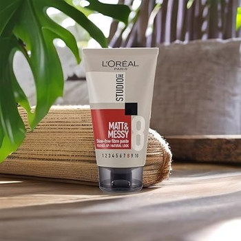L'Oreal Paris, Studio Line Matt Messy Hair Rough Paste, 150Ml