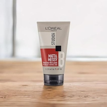 L'Oreal Paris, Studio Line Matt Messy Hair Rough Paste, 150Ml