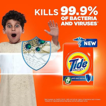 Tide Automatic Protect Antibacterial Laundry Detergent, Original Scent, 6.25 Kg