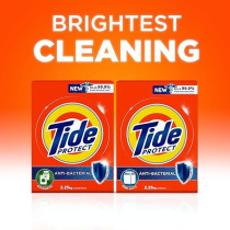 Tide Automatic Protect Antibacterial Laundry Detergent, Original Scent, 6.25 Kg