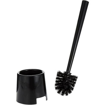 Ikea Bolmen Toilet Brush/Holder, Black, 14.02 x 4.29 x 4.09 Inch