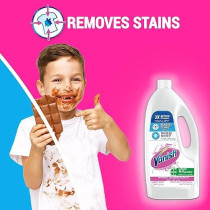 Vanish Laundry Stain Remover Liquid For Whites, Can Be Used With And Without Detergents, Additives And Fabric Softeners, 3 Litre