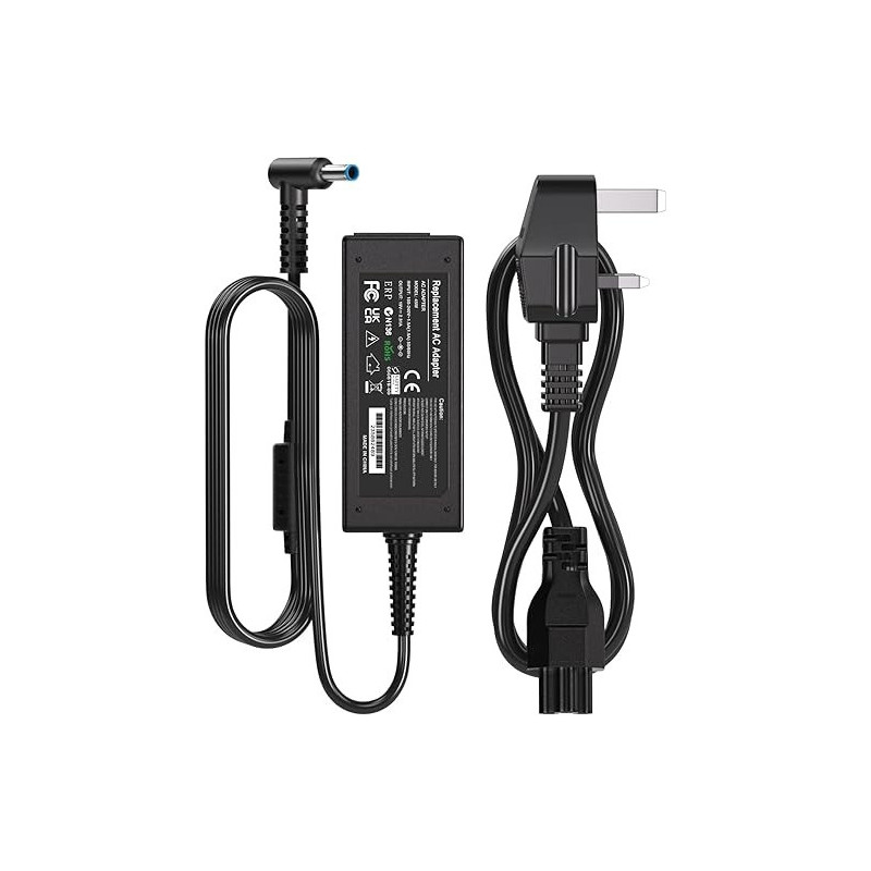 CBYKJ 45W, HP Laptop Charger For HP Laptop, 19.5V 2.31A Power Supply For HP Stream 11 13 14 HP Pavilion 11 13 HP Chromebook 11 14 HP Spectre x 360 x 2 11 13, HP ProBook 430 G3 G4 And More, 4.5mm x 3mm