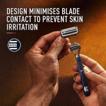 Gillette King C Gillette Mens Neck Razor Designed For Shaving The Sensitive Skin Of Your Neck And Cheeks With Gillettes Best Sharpest Stainless Steel Platinum Coated Blades