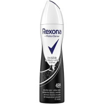 Rexona Womens Deodorant Spray Invisible On Black Plus White Clothes, 150 Ml, 3 Pack
