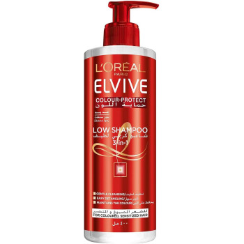 L'Oreal Paris Elvive Low Colour Protect Shampoo, 400 Ml