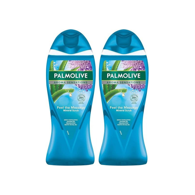 Palmolive Shower Gel Aroma Sensation Massage, 2 x 500 Ml