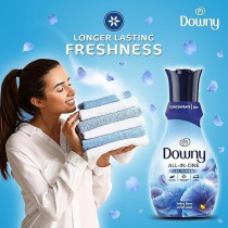 Downy Fabric Softener Concentrate, All In One, Valley Dew Scent, 1 Litre