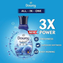 Downy Fabric Softener Concentrate, All In One, Valley Dew Scent, 1 Litre