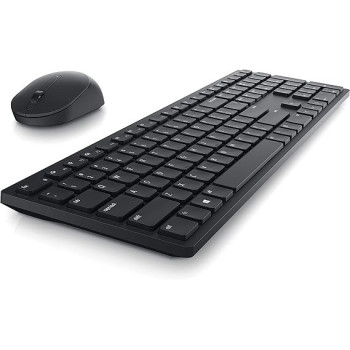 Dell Pro Wireless Keyboard And Mouse Combo, Programmable Keys And Battery Indicator Light, Black, KM5221W