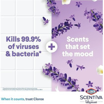 Clorox Scentiva Multipurpose Disinfectant Floor Cleaner, Tuscan Lavender, 4.5L, 50 Percentage Extra Free