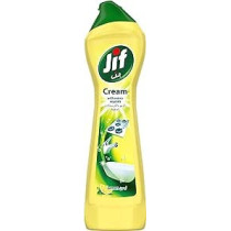 Jif Cream Cleaner, Lemon, Stain Remover With Micro Crystal Technology, 500 Ml