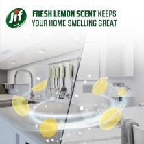 Jif Cream Cleaner, Lemon, Stain Remover With Micro Crystal Technology, 500 Ml