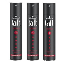 Schwarzkopf Taft Hair Spray Power 5, Strong Hold, Hair Lacquered Spray, 250ml