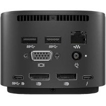 Hp Thunderbolt Dock, 230W, G2, Combo Cable, Black