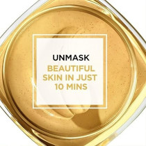 L'Oreal Paris Pure Clay Yellow Face Mask With Lemon Extract Cleanses And Evens Skin Tones, 48g