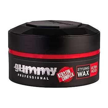 Gummy Professional Styling Diamond Series Wax Ultra Hold, 150ml, Red/Black