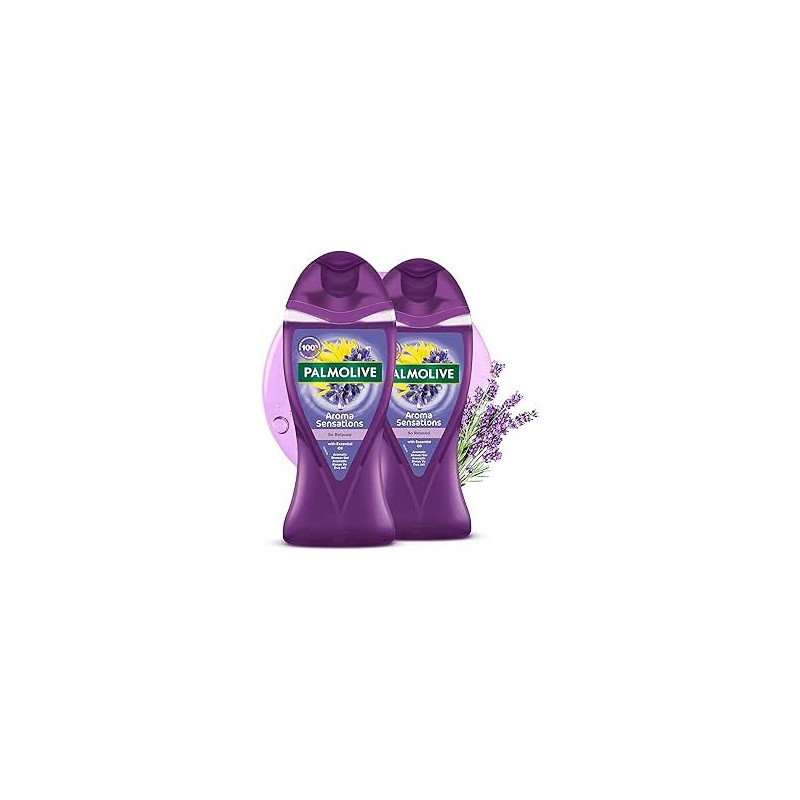 Palmolive Shower Gel Aroma Sensations So Relaxed 250ml, 2 Pack, Purple