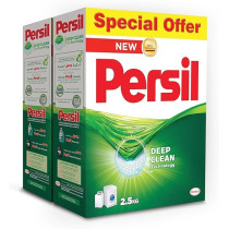 Persil Laundry Detergent Powder, Pack Of 2 x 2.5 Kilograms
