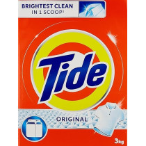 Tide Automatic Powder Laundry Detergent Original Scent, 3Kg