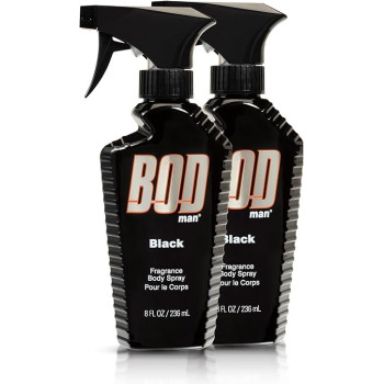 Bod Man Fragrance Body Spray, Black, 236ml, Pack Of 2
