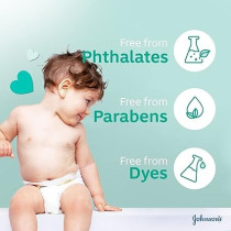 Johnsons Baby Clinically Proven Mildness Cotton Touch Baby Oil, 200ml, Gentle Hypoallergenic Newborn Baby Oil