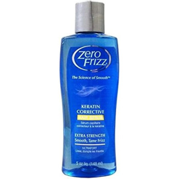 Zero Frizz Keratin Corrective Hair Serum Extra Strength Smooth And Tame Frizz, 148 ml