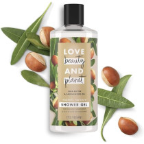 Love Beauty And Planet Shower Gel Majestic Moisture Shea Butter And Sandalwood Oil, 400 ml