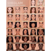 Sheglam Complexion Pro Long Lasting Breathable Matte Foundation Porcelain