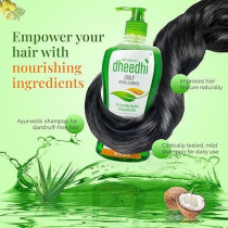 Dhathri Dheedhi Daily Herbal Anti-Dandruff Shampoo, 400 ml