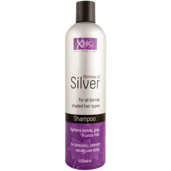 Xhc Xpel Hair Care Shimmer Of Silver Shampoo For All Blonde Shaded Hair Types, 400ml
