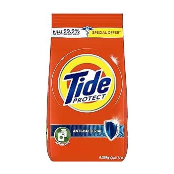Tide Protect Antibacterial Laundry Detergent Automatic, 6.25Kg