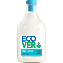 Ecover Sensitive Fabric Softener Rose And Bergamot Softens And Cares With Plant Bases Biodegradable Ingredients, 1.5 Litre
