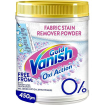 Vanish Laundry Stain Remover Oxi Action Gold Powder For Whites, 450 G