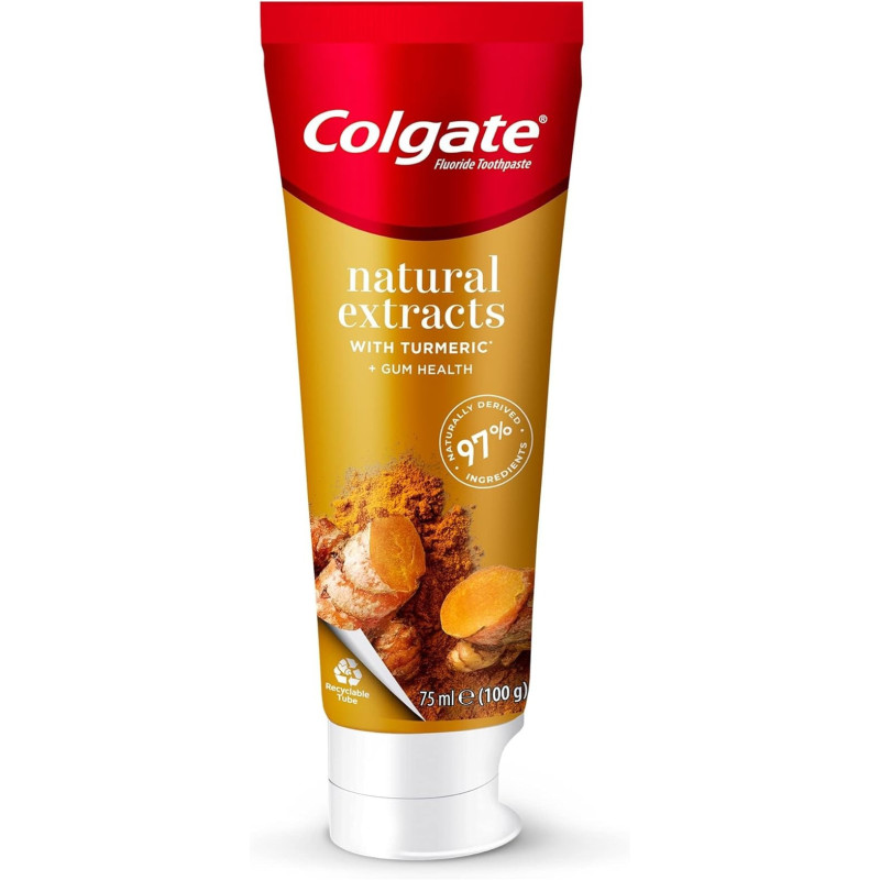 Colgate Natural Extracts Toothpaste Gum Health Turmeric For Healthy Gums, 100 Gram
