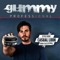 Gummy Professional Styling Wax Casual Look Mat Cream Mat Look Plus Immense Texture Reworkable Men's Grooming Product, 150 ml
