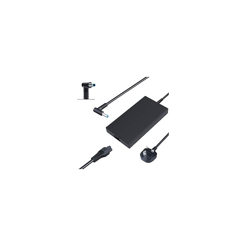 Muybienz 200W 19.5V 10.3A Laptop Charger Compatible With HP Omen Envy Zbook Pavilion Gaming 15 17 835888-001 L00818-850 693708-001 AC Adapter, 4.5 x 3 mm