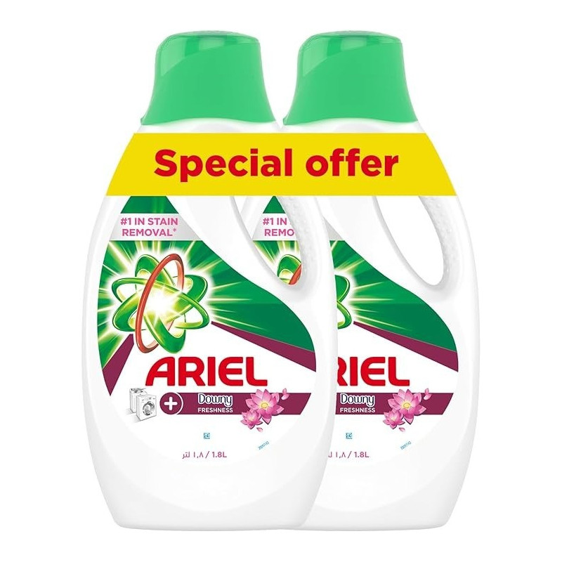 Ariel Automatic Liquid Gel With A Touch Of Downy Freshness, 1.8L