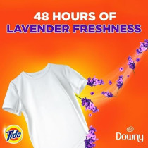 Tide Fast Action Laundry Detergent Powder With Lavender, 9 Kg