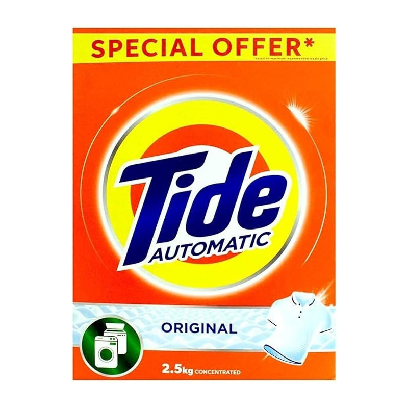 Tide Automatic Laundry Washing Powder, Floral, 2.5 KG
