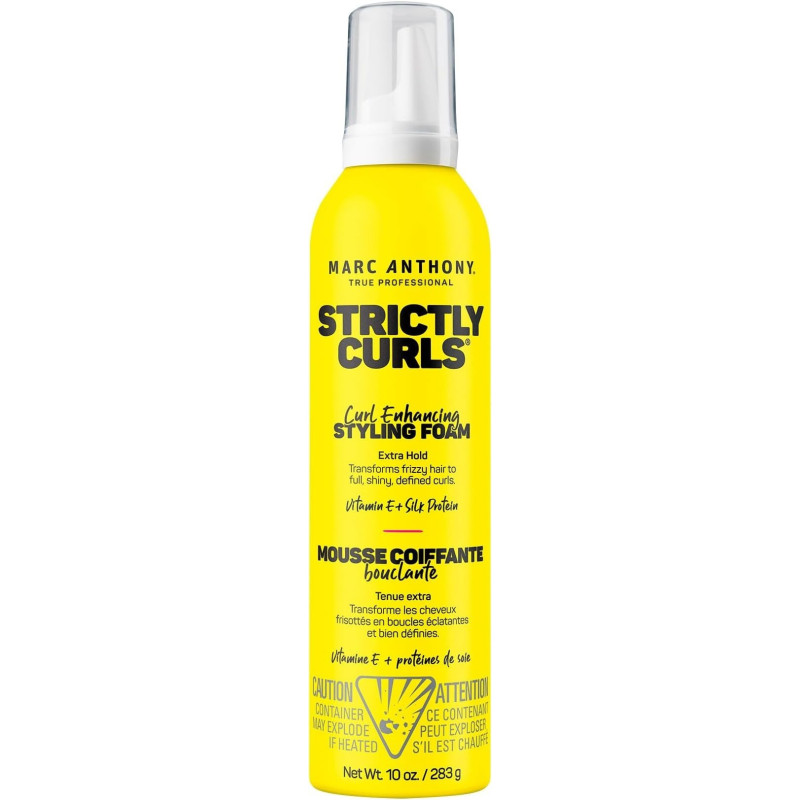 Marc Anthony Strictly Curls Curl Enhancing Styling Foam, 283 Grams