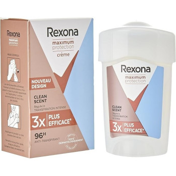 Rexona Womens Maximum Protection Sensitive Cream Deodorant, 45 Ml
