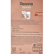 Rexona Womens Maximum Protection Sensitive Cream Deodorant, 45 Ml
