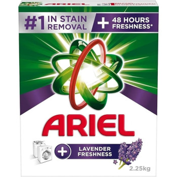 Ariel Automatic Lavender Laundry Detergent Powder, 2.25 Kg