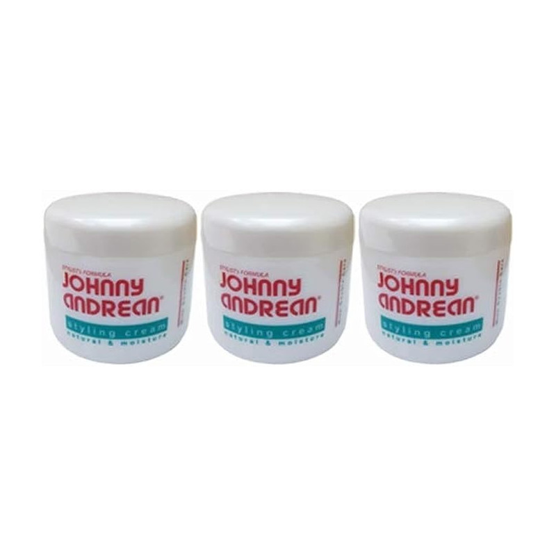 Johnny Andrean Hair Styling Cream, 250 Gram, Set Of 3