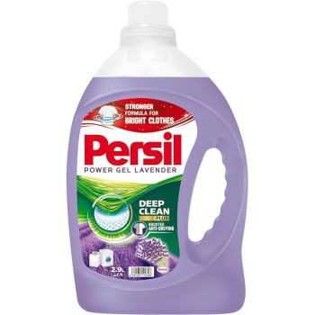 Persil Lavender Liquid Detergent Power Gel, Value Pack 2.9 Litres