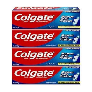 Colgate Maximum Cavity Protection Toothpaste Great Regular Flavour, 75 Ml, (4Pack)